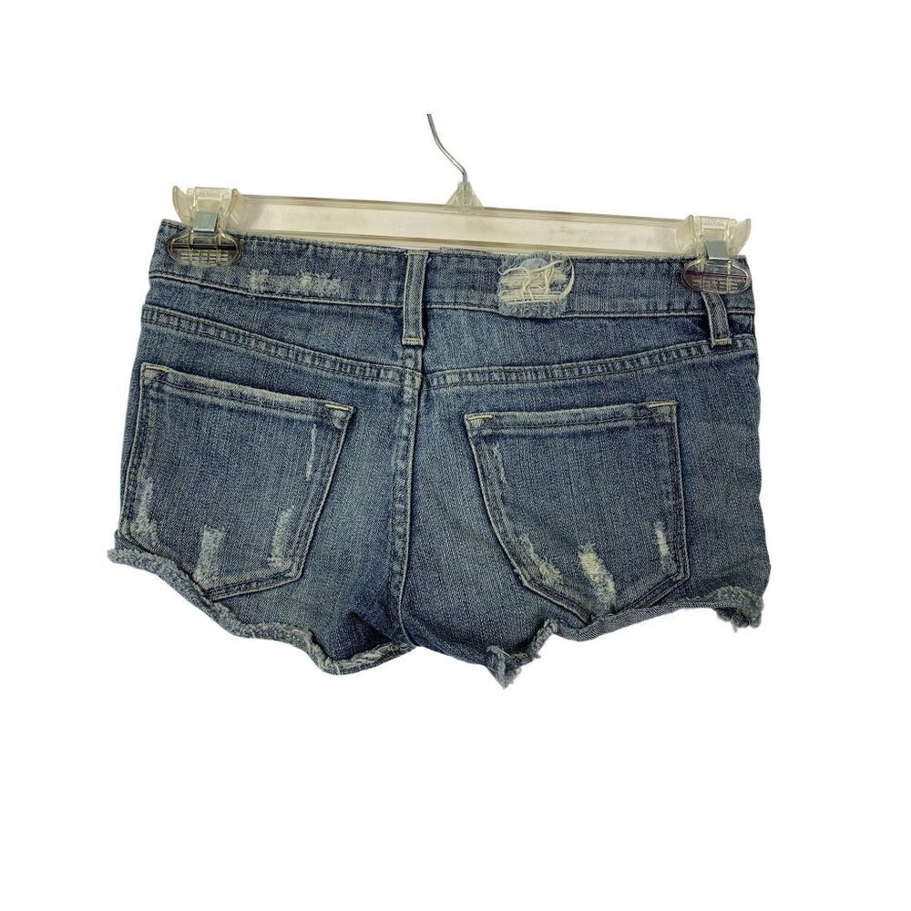 2.1 Denim Women's Jean Shorty Shorts - Picture 2 of 5